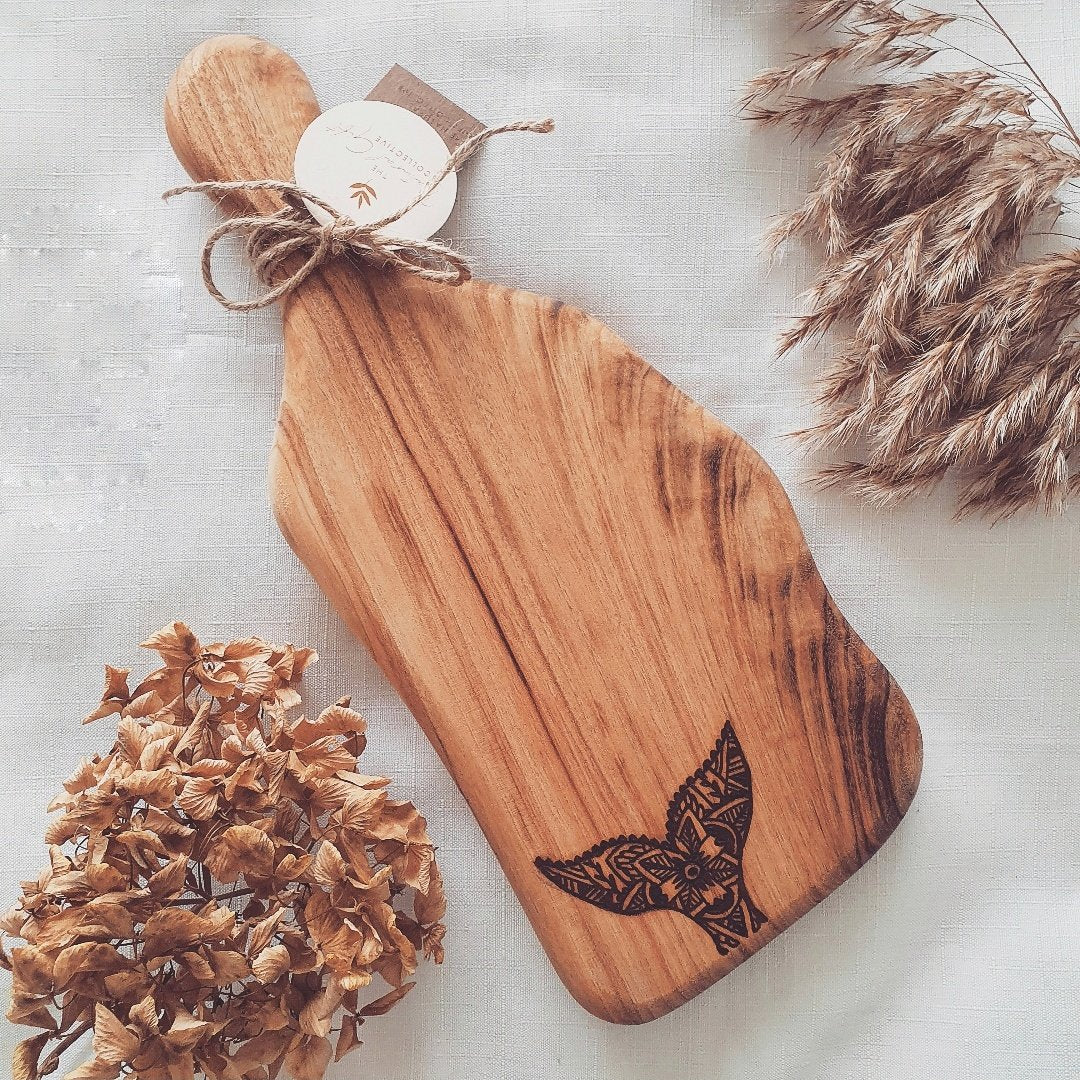 Handmade & Personalised Wooden Paddle Board (Organic)