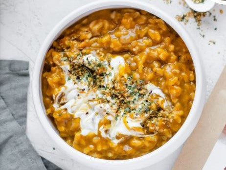 Cinnamon Myrtle and Bush Tomato Pumpkin Spiced Risotto