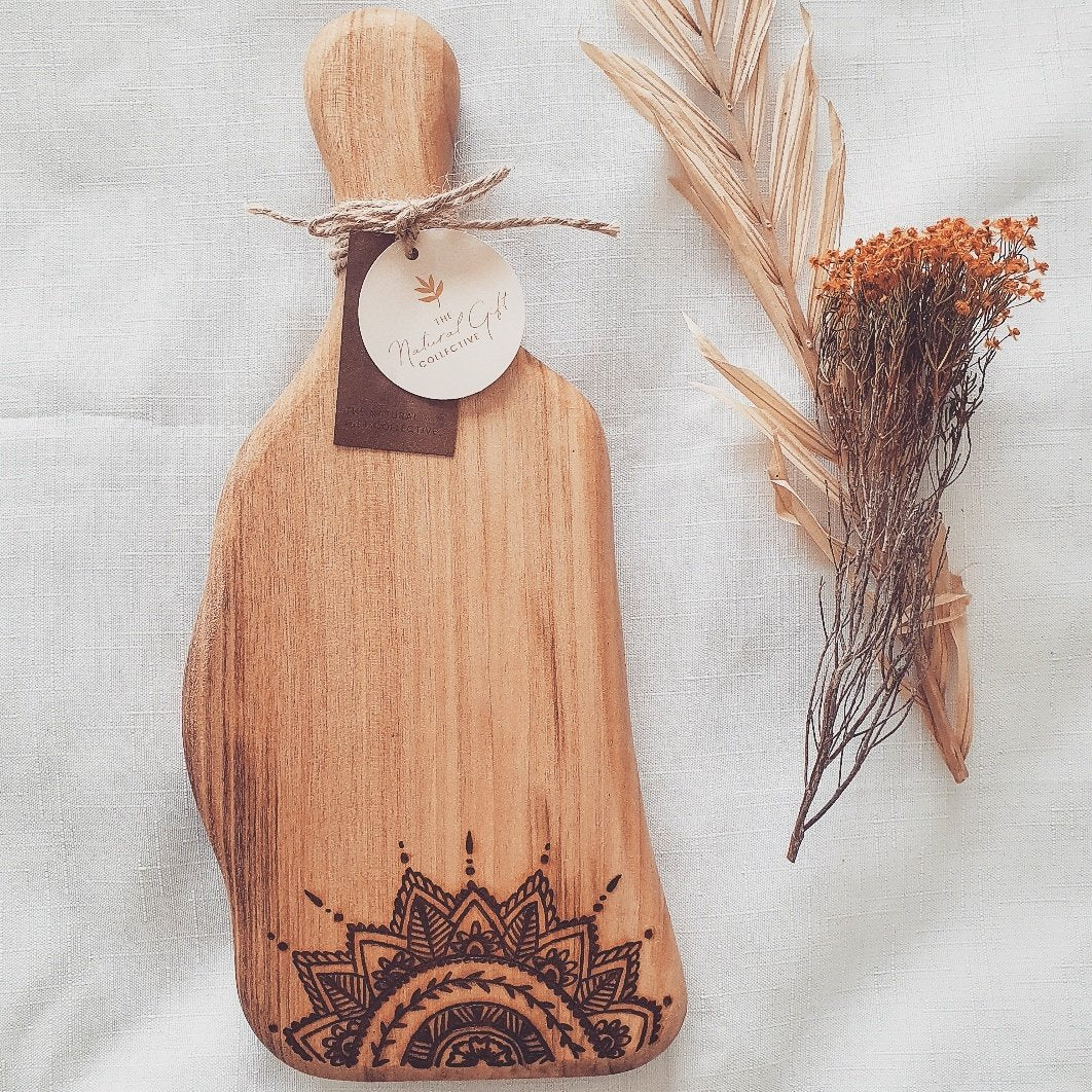 Hand-made Wooden Paddle Board (Organic)-The Natural Gift Collective-Aggie Global Australia